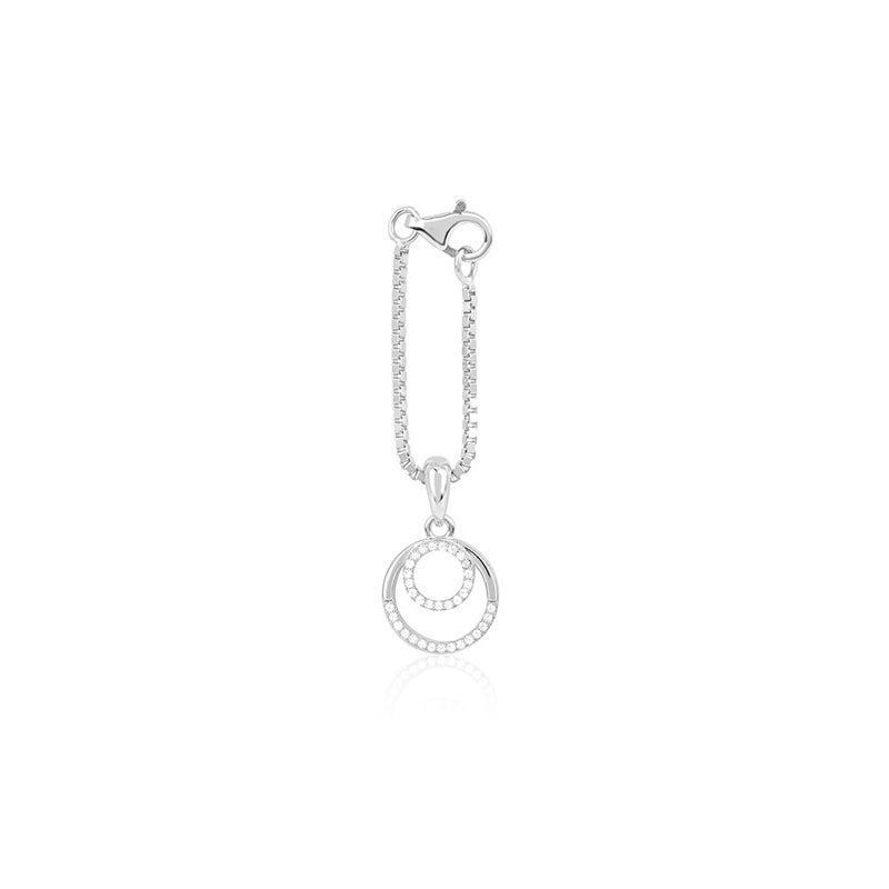 TOUCH925 Store Silver Charm | Bag Charm For Phone Keychain Airpods Watch Accessories |Phone and Watch Accessory | 925 Silver Charms | Waterproof and Anti-Tarnish - Image 1