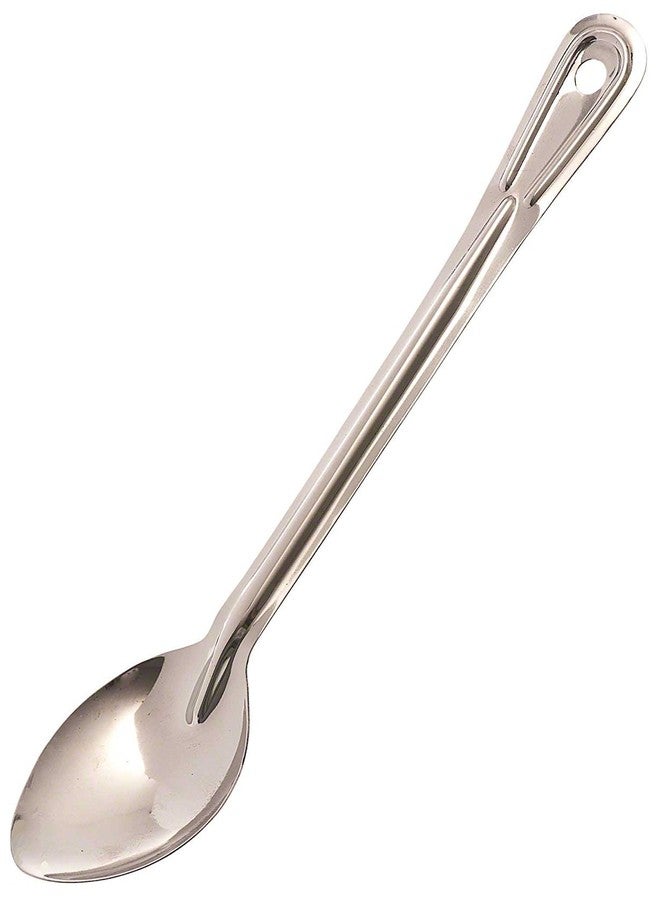 Browne Foodservice Browne 13" Heavy-Duty Conventional Solid Serving Spoon,Silver