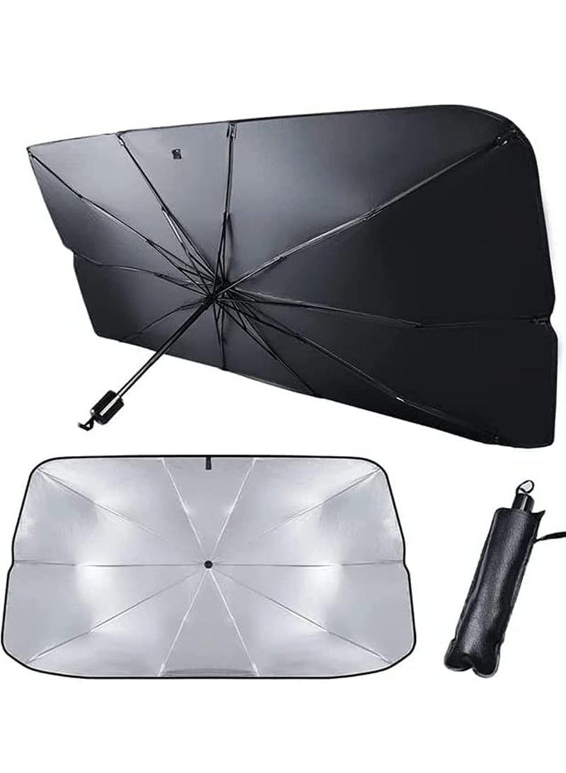 Car Foldable Sunshade UV Protection Windshields Umbrella - Image 2