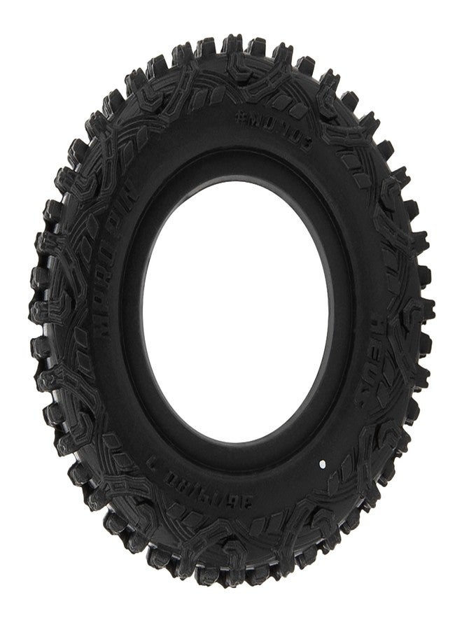 MEUS RACING 0.7 Tires - MS6 MPRO PIN Crawler Tires for Axial SCX30 Redcat Ascent-32 1/30 1/32 RC Crawler, 0.67/1.42/R0.7(#M0703) - Image 4