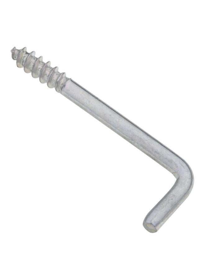 ACE Zinc Plated Square Bend Head Screw Hook Silver 1-3/8inch TSRW-16 