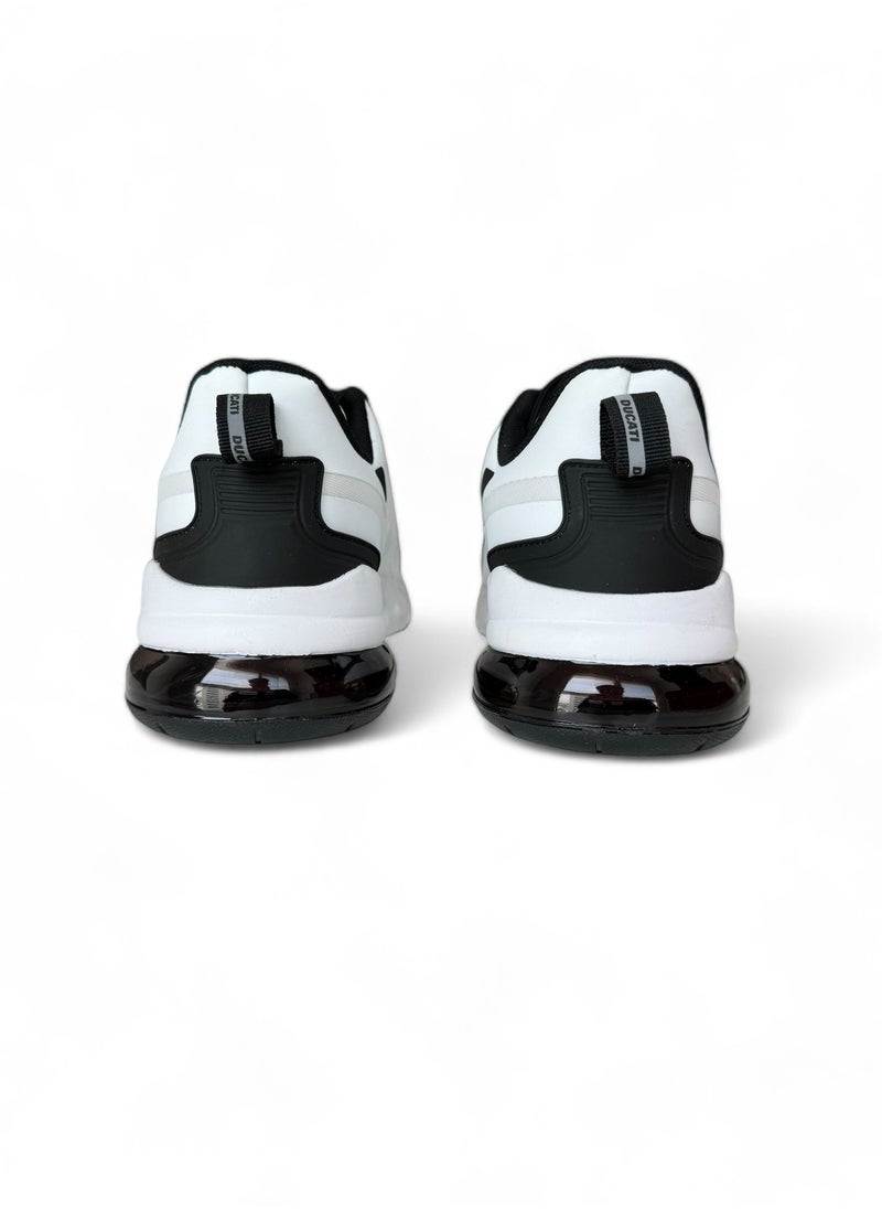 Ducati - Ducati Universal Men's Black and White Sports Shoes - Image 1