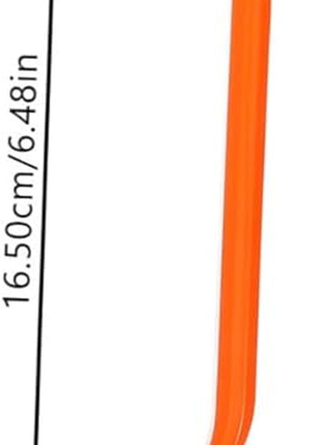 4pcs Double Headed Tapered Toothbrush Set with Gum Brush for Travel Oral Care Blue Green Orange Pink - Image 3