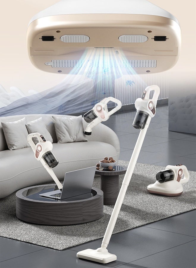 【One Machine for Whole House Cleaning】4-in-1 Cordless Vacuum Cleaner with Mite Removal Function  - Image 1
