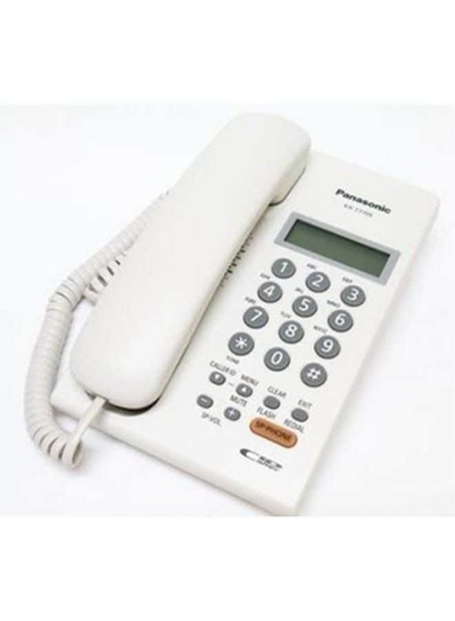 Caller-ID Corded Phone White