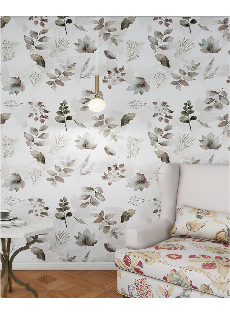 Eco-friendly Moisture-Resistant and Oil-Proof Self-Adhesive Wallpaper with Colorful Patterns for Home Decoration - Image 5
