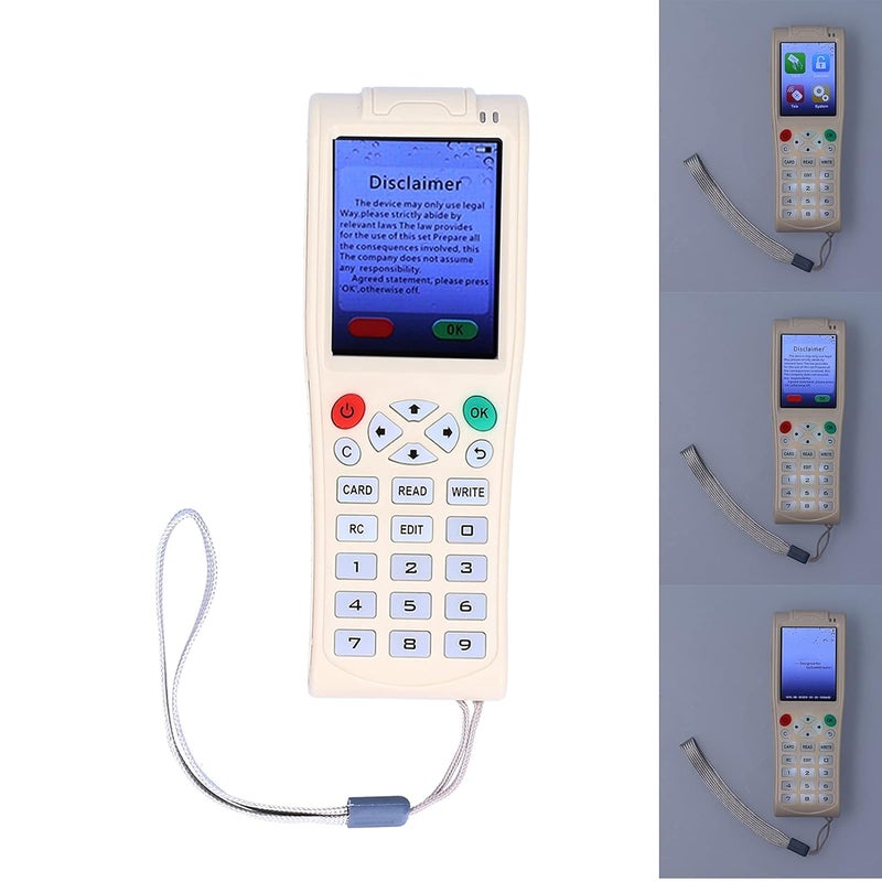 klarako Card Copier Reader Writer and Duplicator, Card Copier Full Decode Function for China Europe America Southeast Asia ID IC Card - Image 3