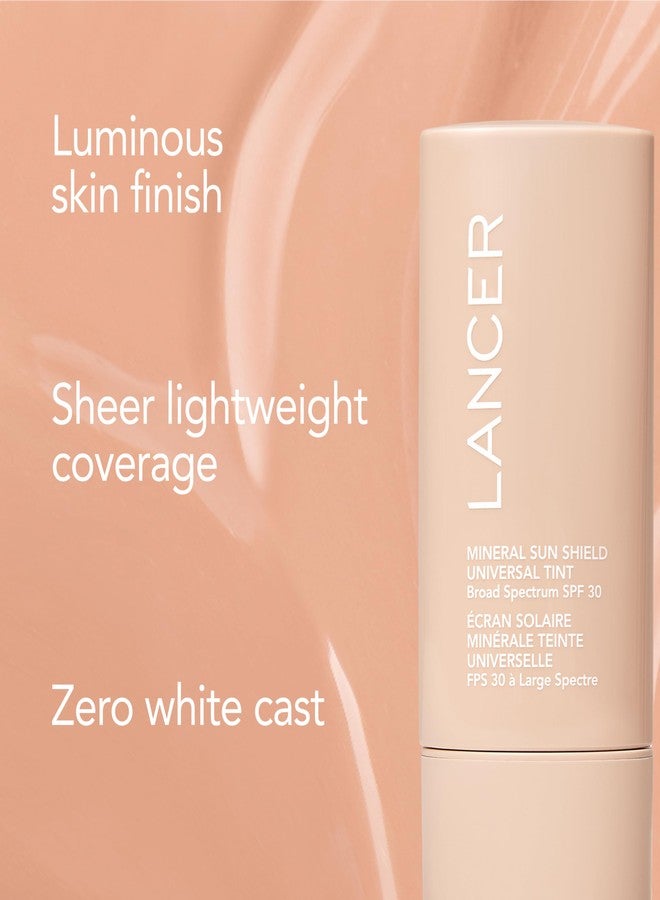 Lancer Skincare Mineral Sun Shield Universal Tint Broad Spectrum SPF 30 Sunscreen, 2 Fl Oz - Image 3