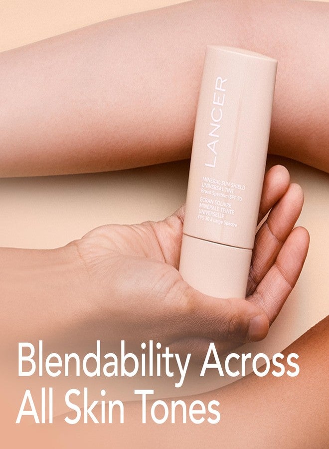 Lancer Skincare Mineral Sun Shield Universal Tint Broad Spectrum SPF 30 Sunscreen, 2 Fl Oz - Image 2