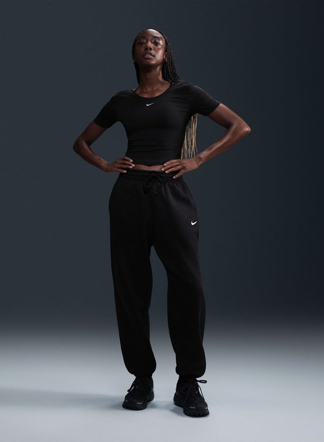 Nike Women’S Nike Sportswear Phoenix Fleece High-Rise Pants (Hr) - Image 1