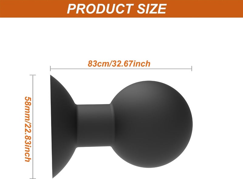 ELESTAB Silent Puck Ejector Tool,Coffee Grounds Remover Tool Barista Espresso Tool Accessories,Free-knock Box Grind Coffee Puck Blowing Out Tool,For Bottomless Portafilter (54mm) - Image 2
