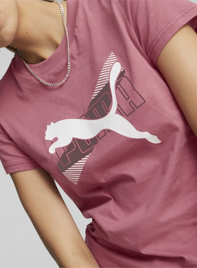 PUMA Power Graphic Womens T-Shirt - Image 5