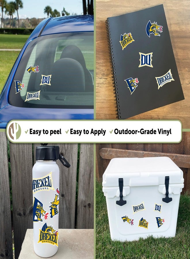 Desert Cactus Drexel University Sticker Dragons Vinyl Decals Laptop Water Bottle Car Scrapbook Sheet T2 (Type 2) - Image 2