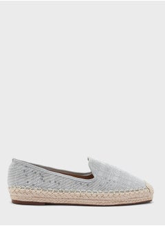 Beige Sequin  Espadrille