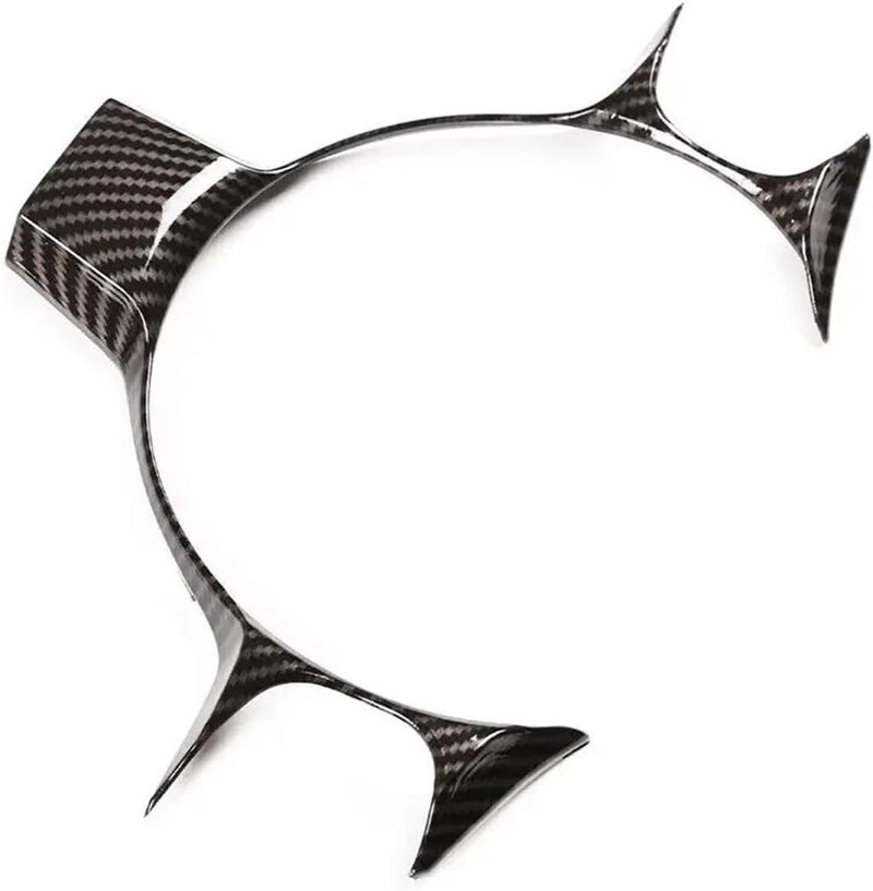 DEMULAX Carbon Fiber Steering Wheel Trim for Subaru BRZ and Toyota 86 - Image 3