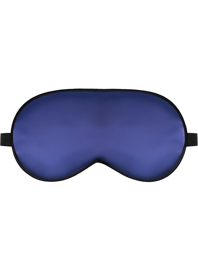 2Pack Sleep Masks Soft Sleep Eye Mask with Adjustable Strap for Sleeping Darkening Eye Sleep Shade Cover Black&Blue - Image 3