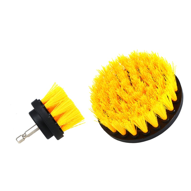 Electric Drill Brush Set: 3Pcs Nylon Bristle - Wide Compatibility Grout Cleaning Brush for Bathroom Shower Tub Kitchen Surface - Image 2
