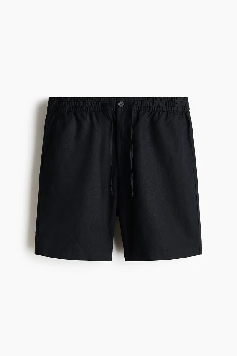 H&M Regular Fit Linen-blend shorts