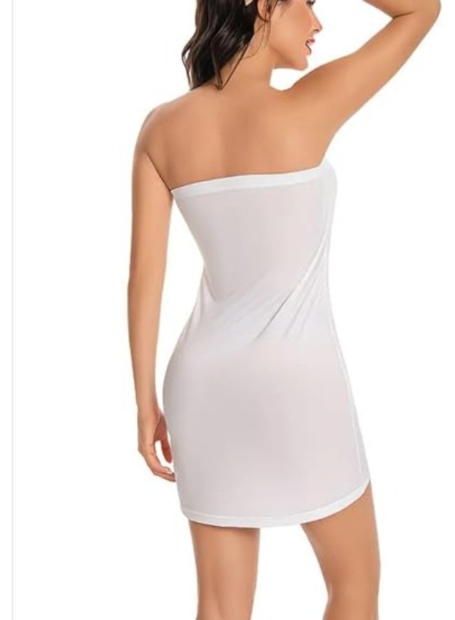 Women's Soft Home Dress with Practical Comfortable Design Code 7432 – Casual Loungewear Dress with Elastic Fabric - Image 3