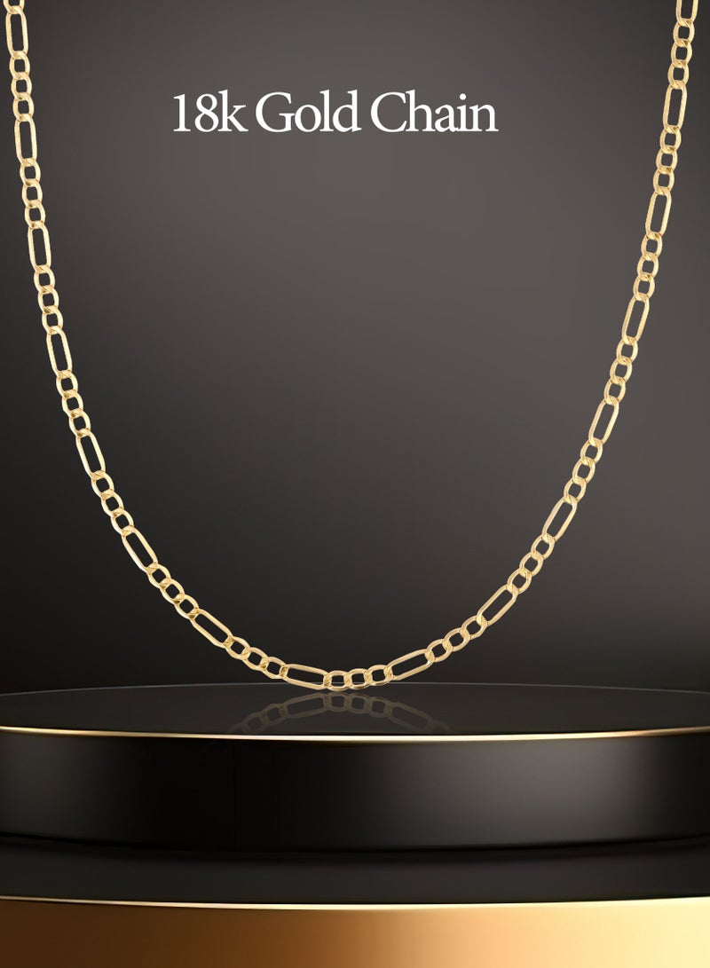 BAFLEH JEWELLERY Bold and Beautiful: Unisex 18kt Gold Chains - Image 3