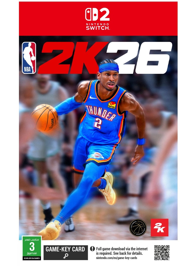 غايمز لعبة إن بي أيه تو كي 26 -(الكود في العلبة) نيتيندو سويتش 2 - Image 1