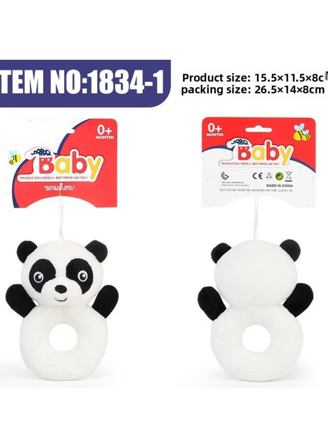 Cartoon Creative Animal Hand Rattle Bell Toy Hand Ring Hand Stick Sound Bell Baby Baby Comfort Hand Doll Toy-Color:1834-3(30CM)-Specifications:20cm-32cm  - Image 2
