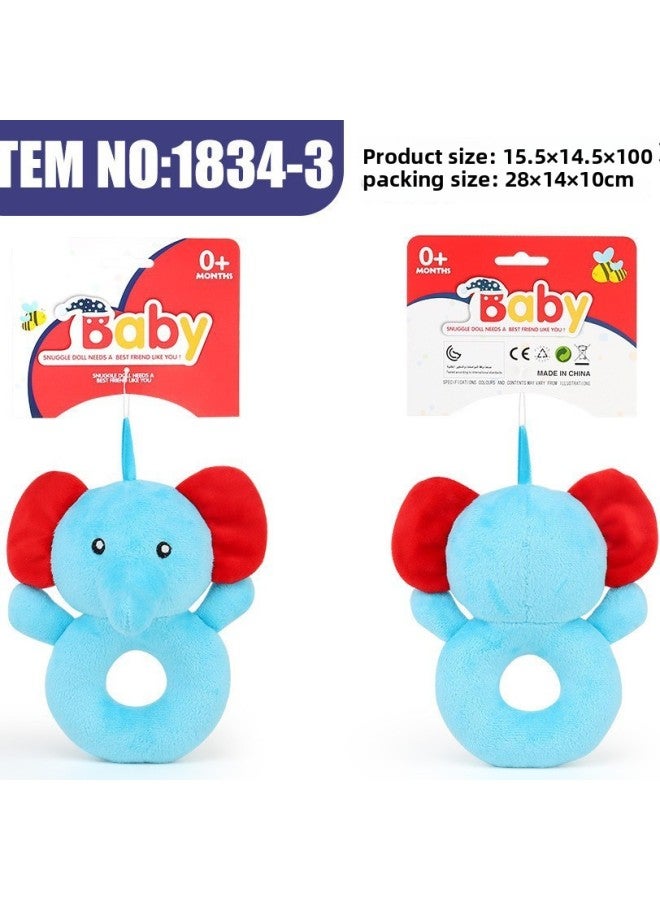 Cartoon Creative Animal Hand Rattle Bell Toy Hand Ring Hand Stick Sound Bell Baby Baby Comfort Hand Doll Toy-Color:1834-3(30CM)-Specifications:20cm-32cm  - Image 4