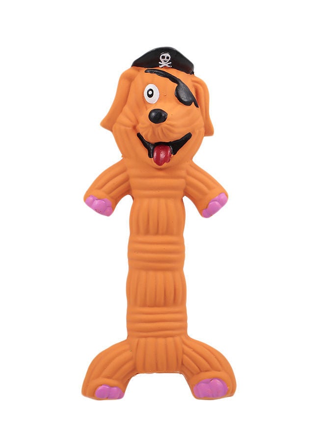 نيبمينينت لعبة تصدر صوتاً للكلاب برتقالي 19x6x9سم - Image 1