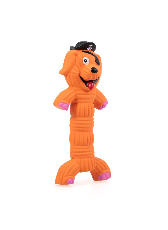 نيبمينينت لعبة تصدر صوتاً للكلاب برتقالي 19x6x9سم - Image 2