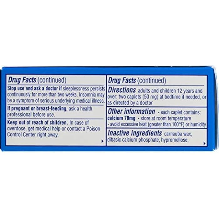 Nytol Quick Caps Nighttime Sleep-Aid with Diphenhydramine HCI, Easy-to-Swallow Caplets to Fall Asleep Fast, 16 Count - Image 2