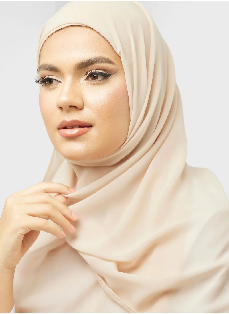 كشخة توربان سادة من قماش جيرسيه
