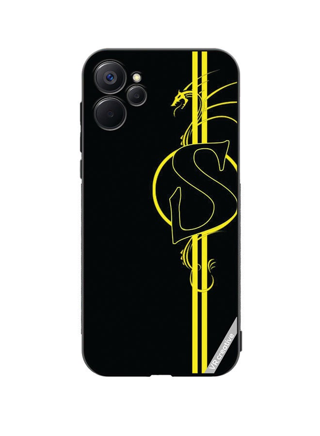 VR CREATIVE Protective Case Cover For Realme 9i 5G Letter S Design Multicolour - Image 1