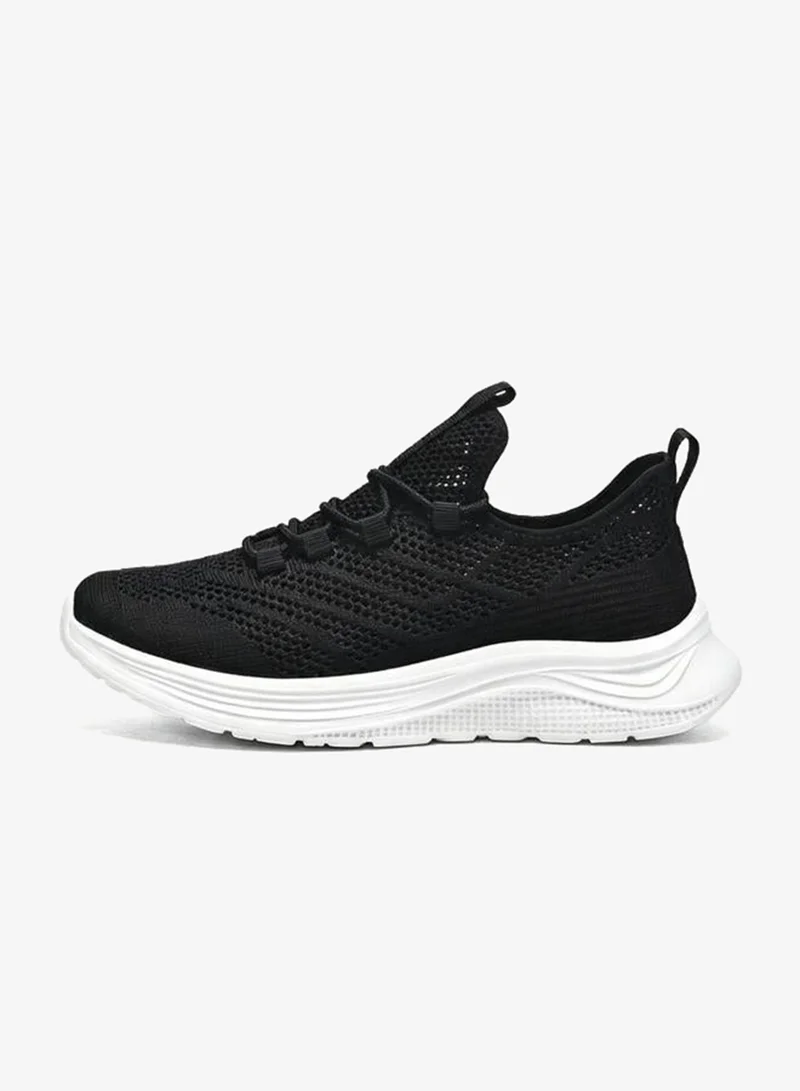 Take Two Unisex Multi-Color Textile Knit Sports Sneakers