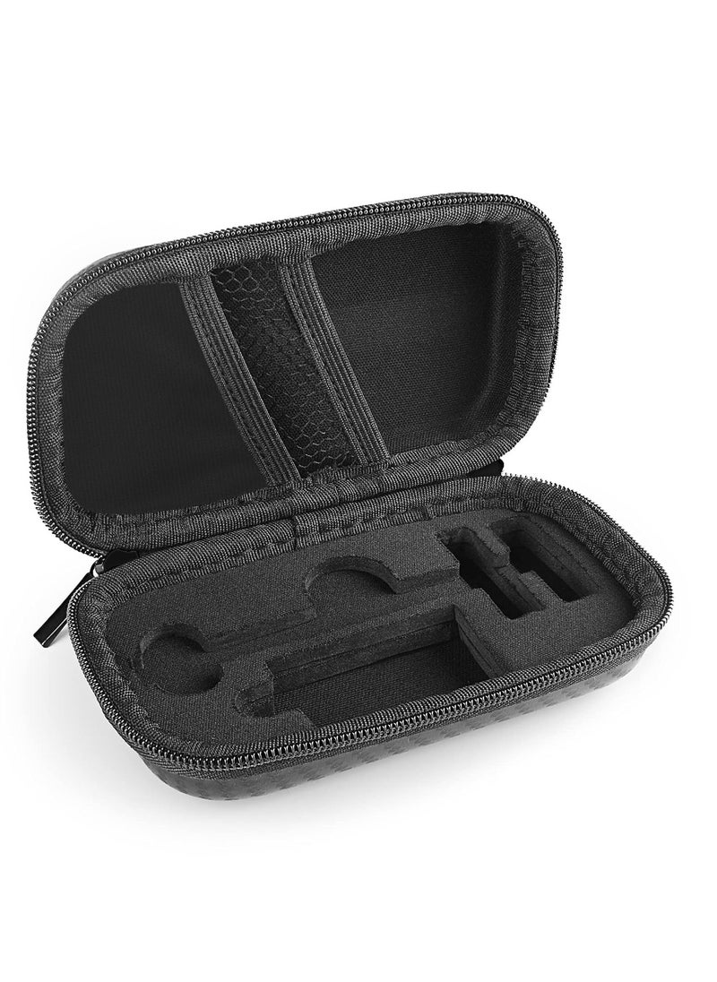 Linkidea - Linkidea Hard Shell Safety Razor Travel Case, Shaving Kit Storage Box for Long/Short Handled Razor, Razor Blade and Attachments, Compatible with Merkur, Vikings, WEISHI Double Edge Safety Razor - Image 1
