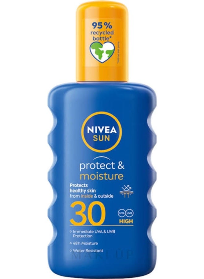 Sun Protect And Moisture Moisturising Sun Spray Spf 30 Sunscreen Spray 200ML
