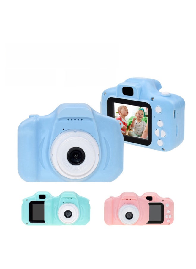 Generic X2000 High Definition Children's Digital Camera Kids Student Camera Holiday Birthday Gift Compact Portable-Body Color:1.8inch Screen Blue (window Box)  - Image 2