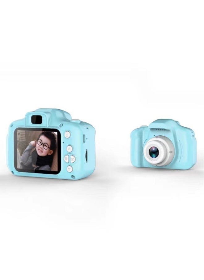 Generic X2000 High Definition Children's Digital Camera Kids Student Camera Holiday Birthday Gift Compact Portable-Body Color:1.8inch Screen Blue (window Box)  - Image 3