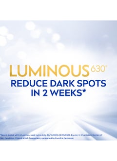 Nivea Luminous 630 Even Glow Anti Dark Spot Concentrated Face Serum Pack of 2  - Image 2