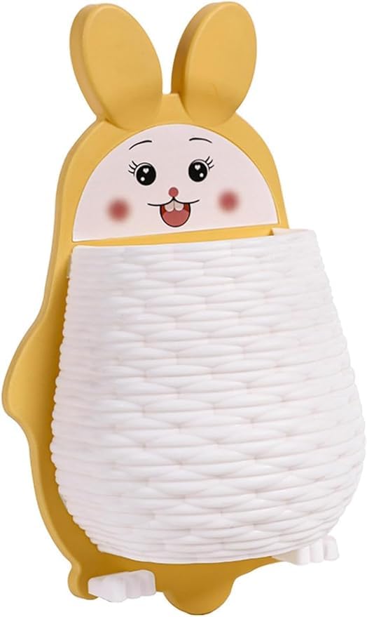 ZURITY Toothbrush Holder Penguin Wall Mounted Storage Rack, Multifunctional Wall Hanging for Makeup Tools, Pens, Kitchen Chopsticks, Bathroom, Living Room Remote Control Storage. - Image 5