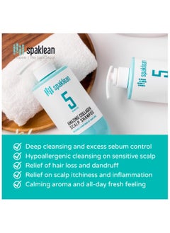 spaklean Amazing Collagen Scalp Shampoo & Treatment Set 1 x Shampoo, 500ml  - Image 2
