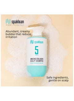 spaklean Amazing Collagen Scalp Shampoo & Treatment Set 1 x Shampoo, 500ml  - Image 4