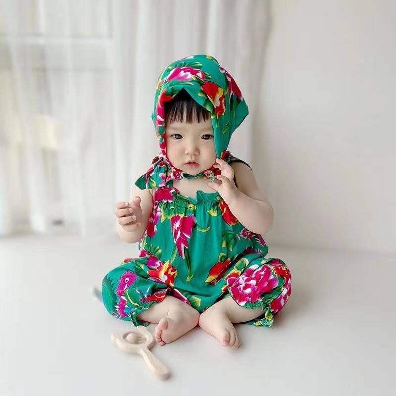 بدلة رومبير صيفية لطيفة بأكمام قصيرة - Image 3