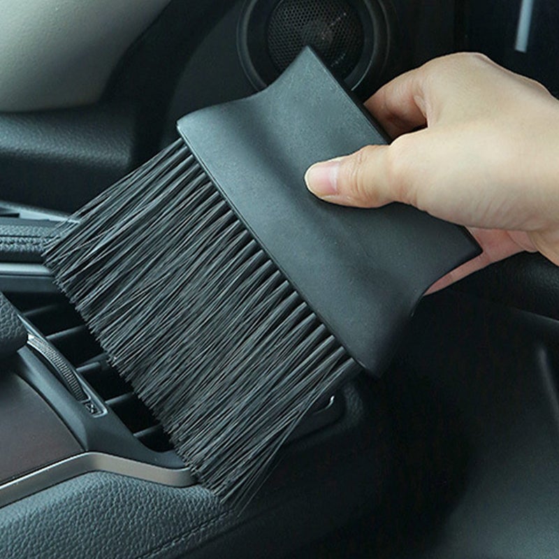4pcs Dust Brush Portable Car Seat Air Vent Duster Car Detailing Cleaning Tool - Image 2