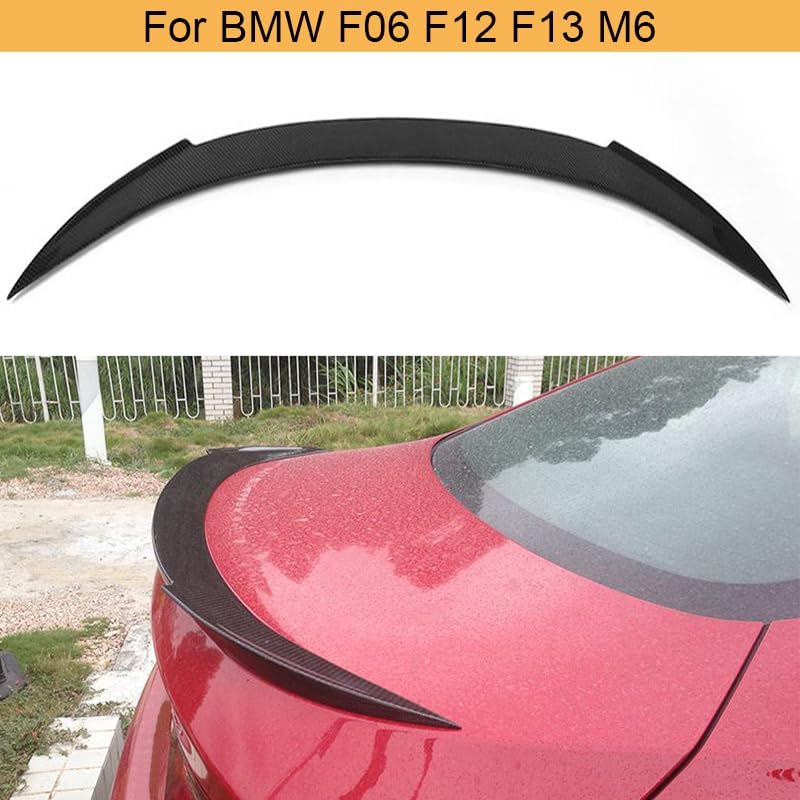 DEMULAX Carbon Fiber Rear Trunk Spoiler for BMW M6 640i - Image 4