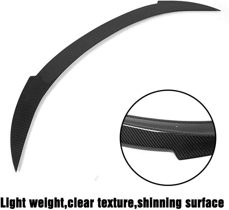 DEMULAX Carbon Fiber Rear Trunk Spoiler for BMW M6 640i - Image 2