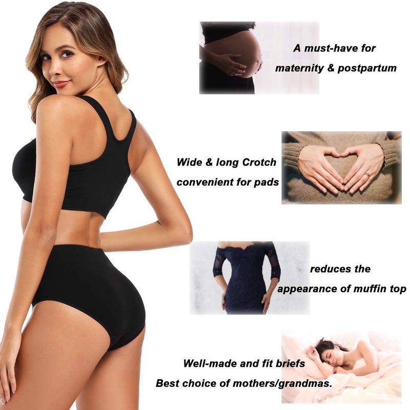 Can Order The United States Version Of The United States Size Women'S Cotton Underwear High Waist Belly Hip Super Plus Size Explosions - Image 4