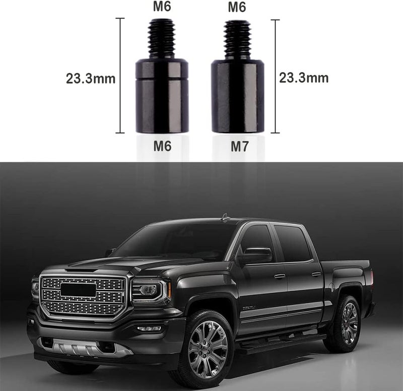 Turcee13 PCS Truck Antenna Adapter Accessories for Truck/Car Kit,11 Screws&2 Rubber Washers Replacement for Toyota,Jeep,Wrangler,Denali,Tantu,Douqi,Ford,GMC Antenna - Image 2