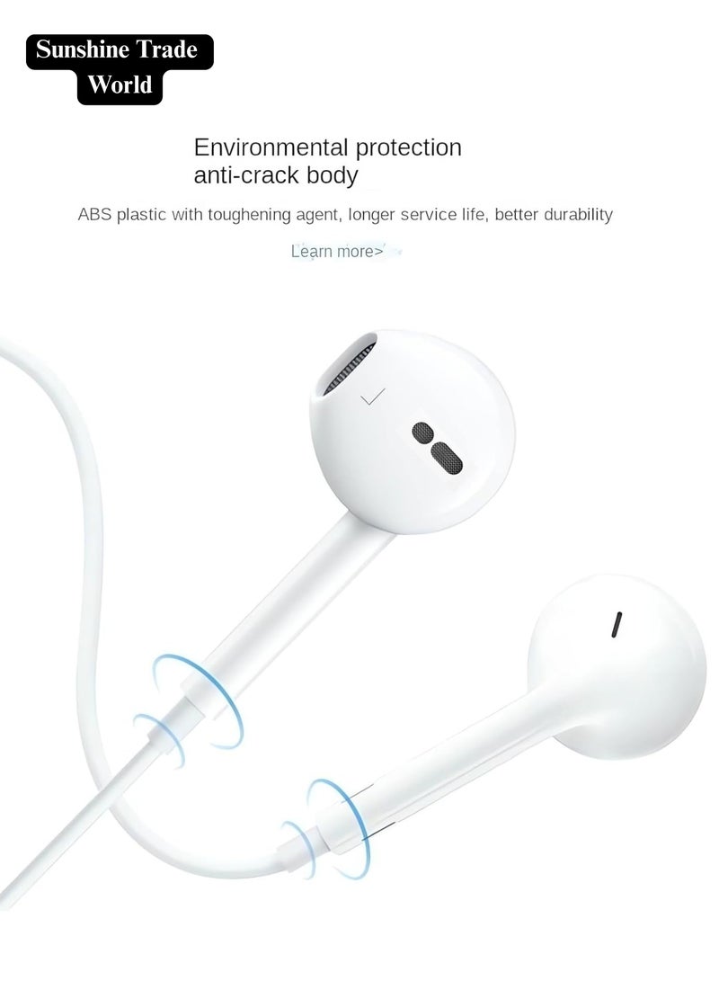Earphones with Lightning Earphones Wired Stereo Sound, Compatible with iPhone 14/13/12/SE/11/XR/XS/X/7/7 Plus/8/8 Plus - Image 4