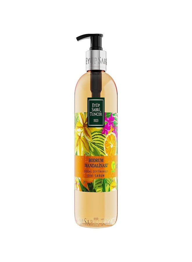 EST Eyup Sabri Tuncer 1923 - Natural Soap Series (Liquid Bodrum Mandarin-Natural Olive Oil, 500ml)