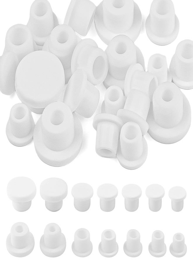 Notoke 21PCS Silicone Salt and Pepper Stoppers Plugs, Reusable Salt and Pepper Shaker Stoppers Plugs Replaceable Stoppers for Salt and Pepper Shakers 10/11/12/13/14/15/16mm - Image 1